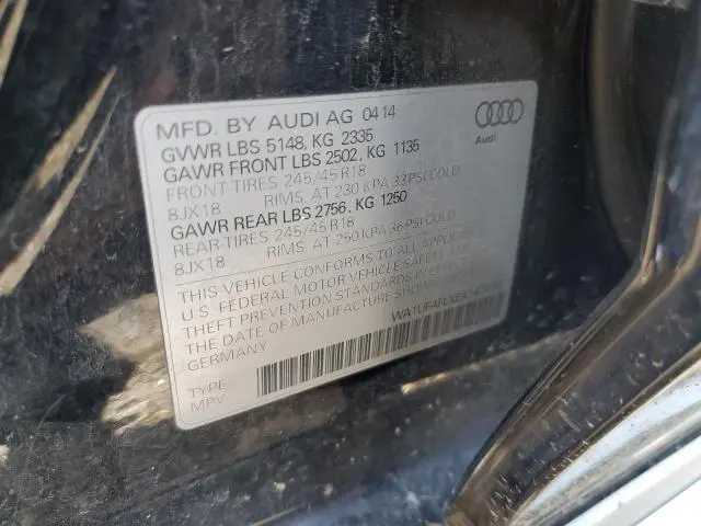 2014 AUDI A4 ALLROAD PREMIUM PLUS  