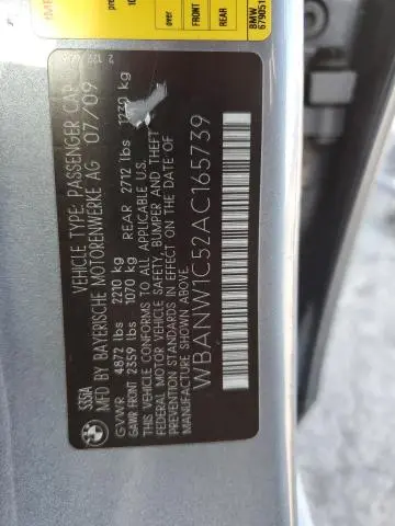 2010 BMW 535 I  