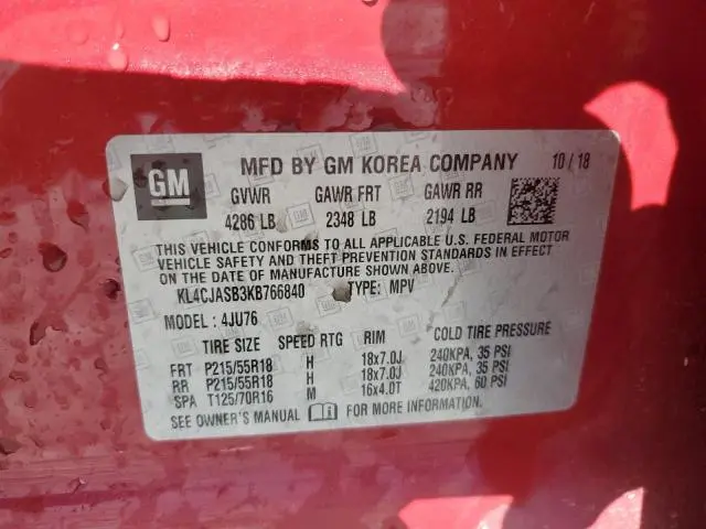 2019 BUICK ENCORE PREFERRED  