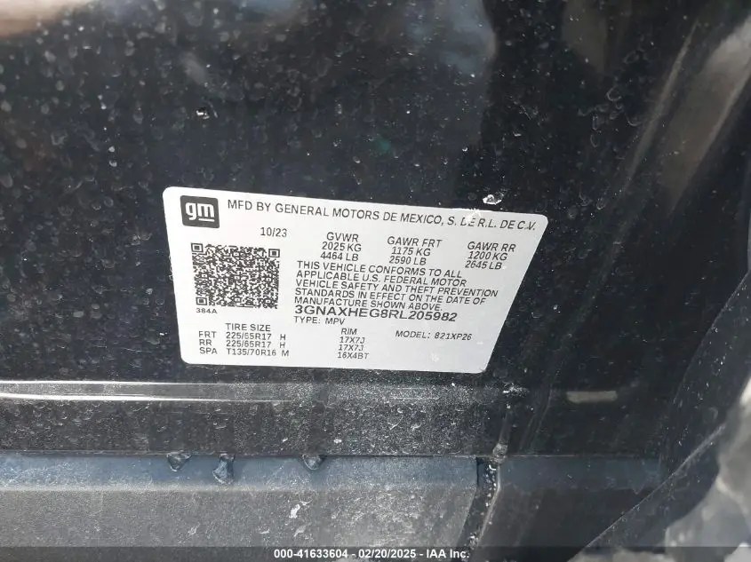 2024 CHEVROLET EQUINOX FWD LS