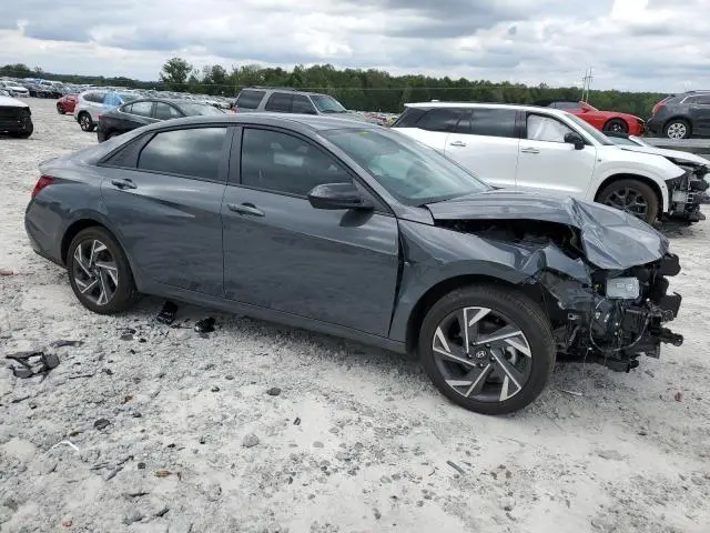 2025 HYUNDAI ELANTRA BLUE  