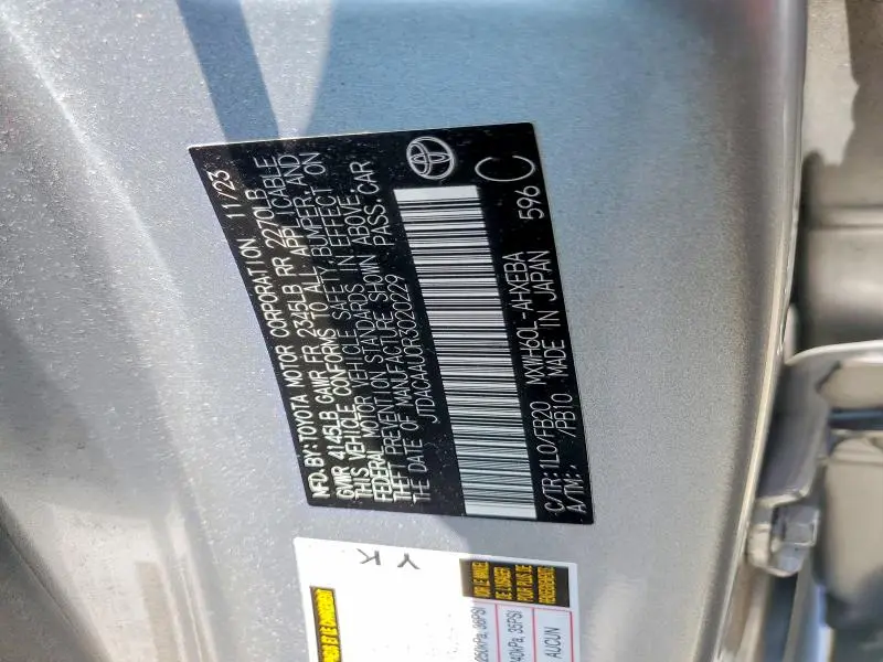 2024 TOYOTA PRIUS LE  