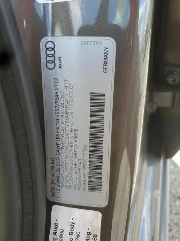 2013 AUDI A6 PREMIUM PLUS  