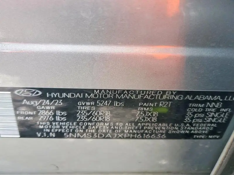 2023 HYUNDAI SANTA FE SEL  