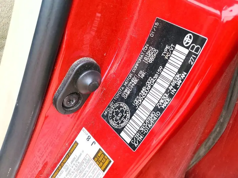 2015 TOYOTA PRIUS ONE  
