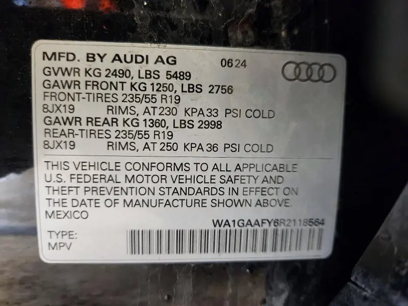 2024 AUDI Q5 PREMIUM 45  