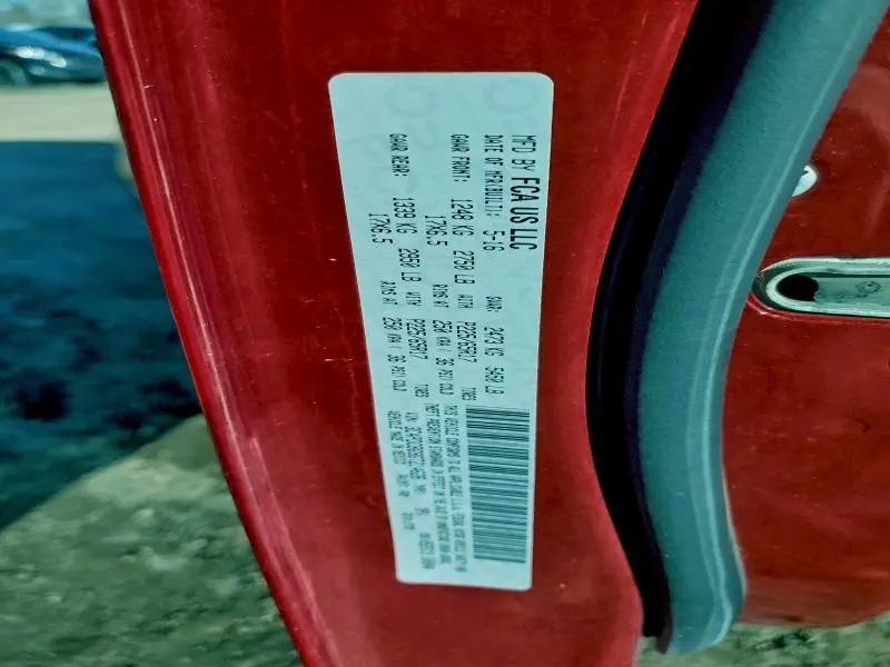 2016 DODGE JOURNEY SXT  