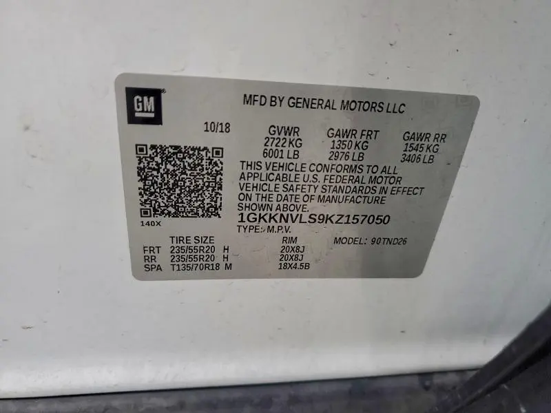 2019 GMC ACADIA ALL TERRAIN  