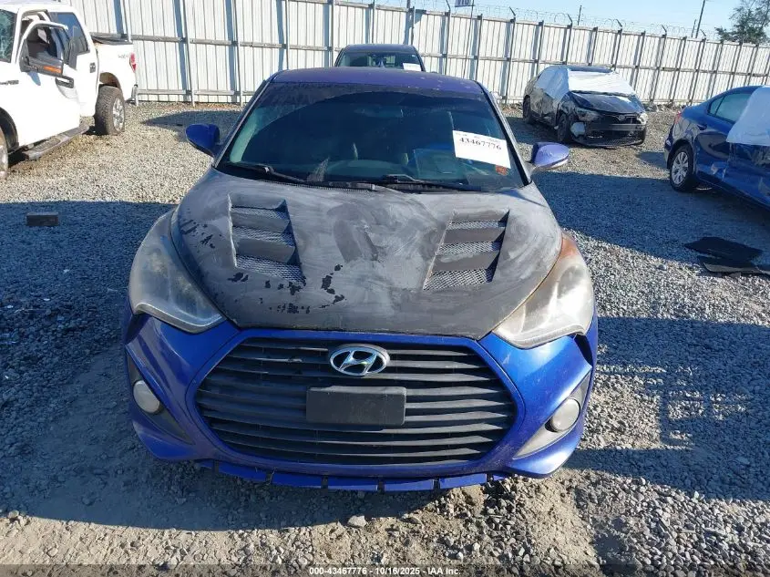 2013 HYUNDAI VELOSTER TURBO W/BLACK