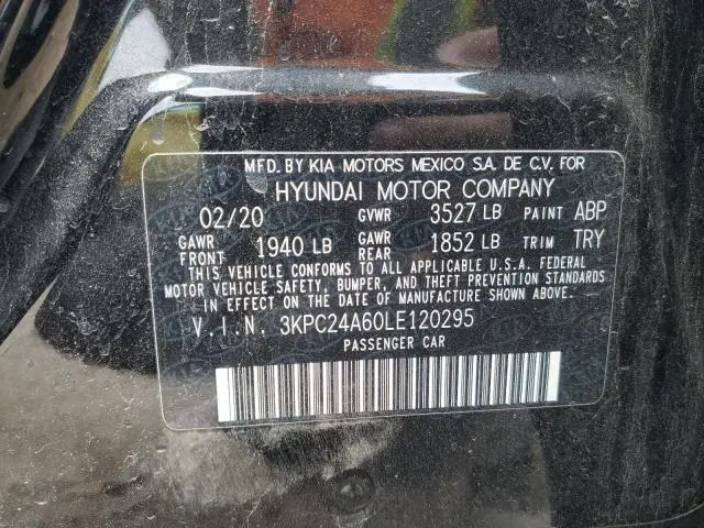 2020 HYUNDAI ACCENT SE  