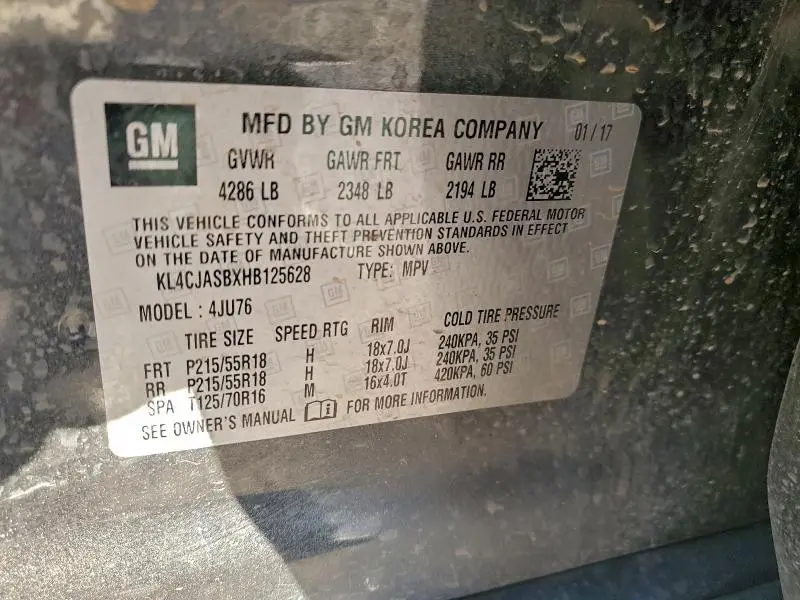 2017 BUICK ENCORE PREFERRED  