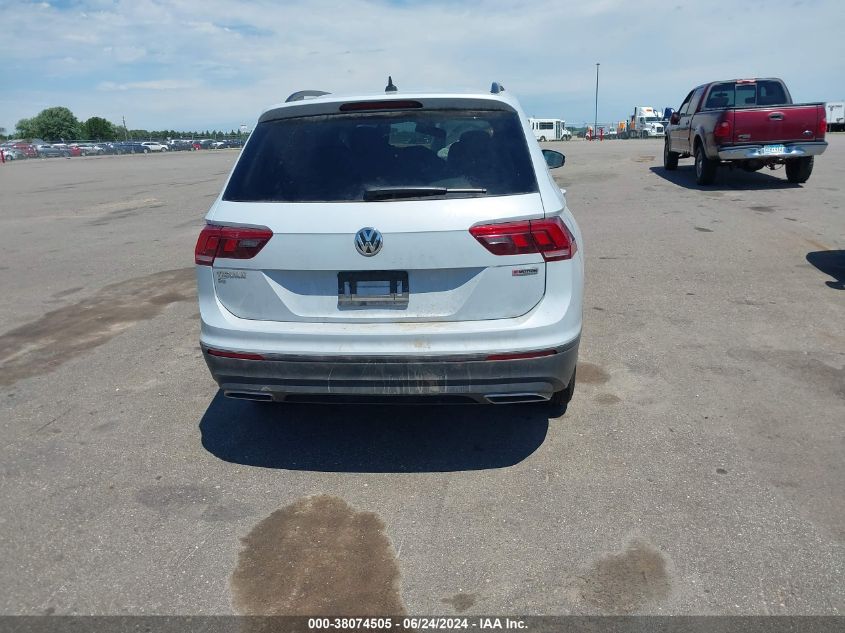 2019 VOLKSWAGEN TIGUAN  