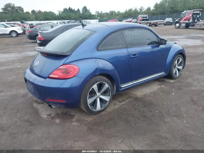 2012 VOLKSWAGEN BEETLE 2.0T TURBO