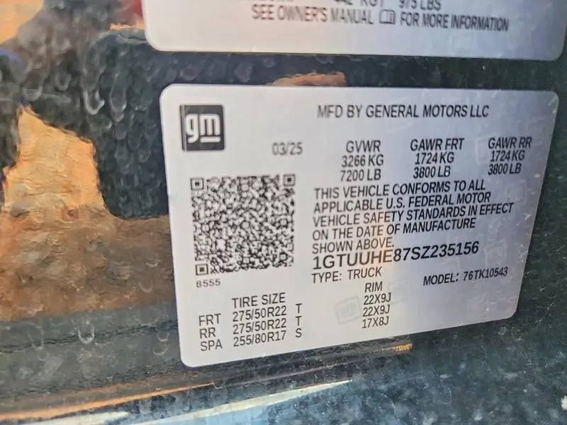 2025 GMC SIERRA K1500 DENALI ULTIMATE  