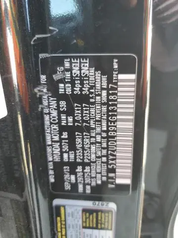 2014 HYUNDAI SANTA FE SPORT   