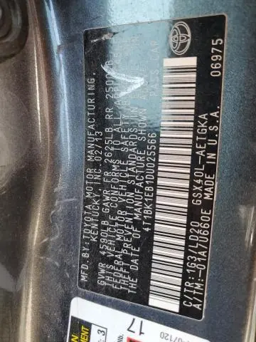 2013 TOYOTA AVALON BASE  