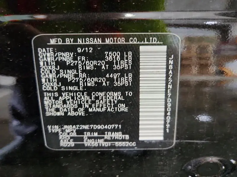 2013 INFINITI QX56 BASE  