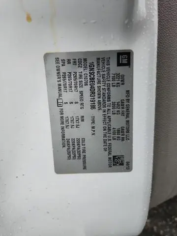 2013 CHEVROLET TAHOE C1500 LT  