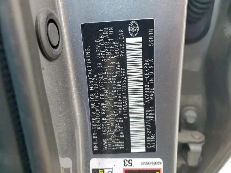 2025 TOYOTA CAMRY XSE  