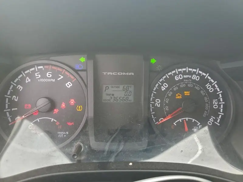 2017 TOYOTA TACOMA DOUBLE CAB  