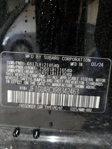 2024 SUBARU IMPREZA   