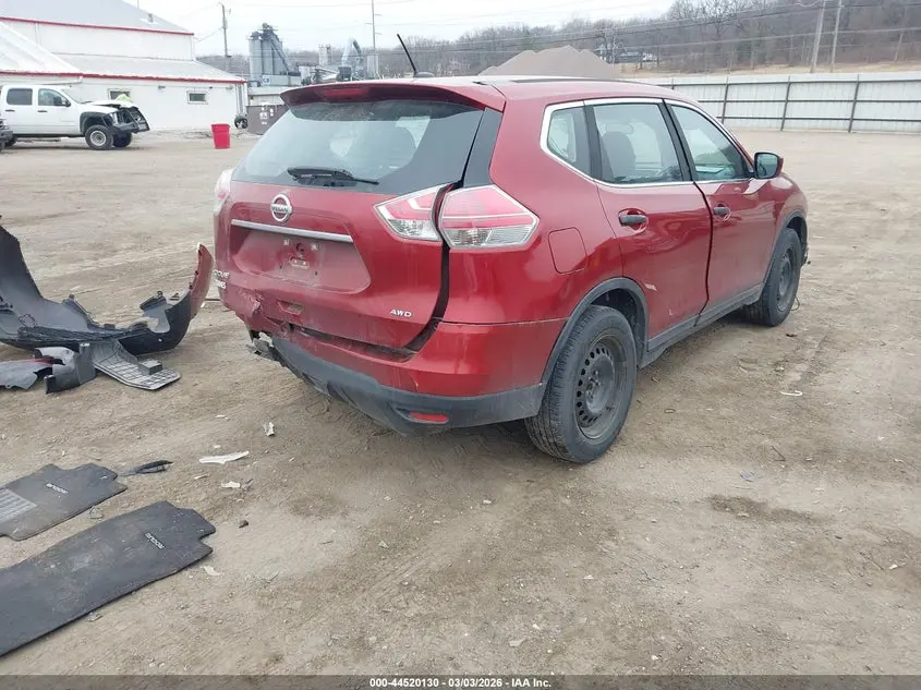 2016 NISSAN ROGUE S/SL/SV