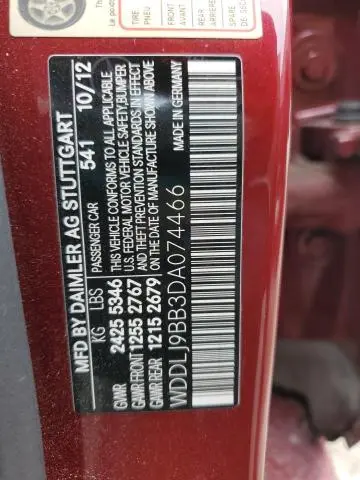 2013 MERCEDES-BENZ CLS 550 4MATIC  