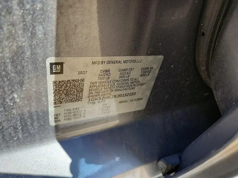 2018 GMC YUKON XL DENALI  