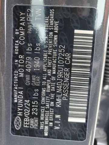 2024 HYUNDAI ELANTRA LIMITED  