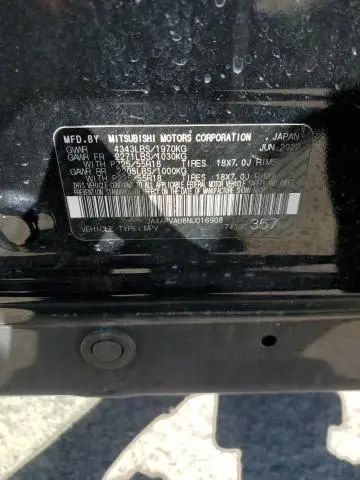 2022 MITSUBISHI OUTLANDER SPORT SE