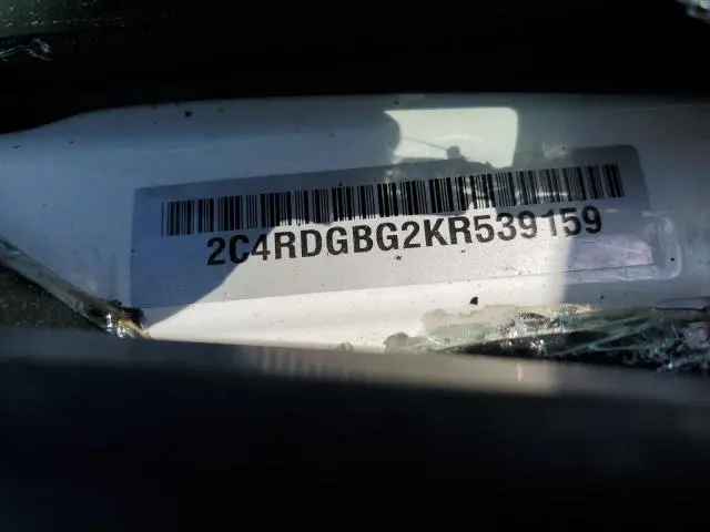 2019 DODGE GRAND CARAVAN SE  