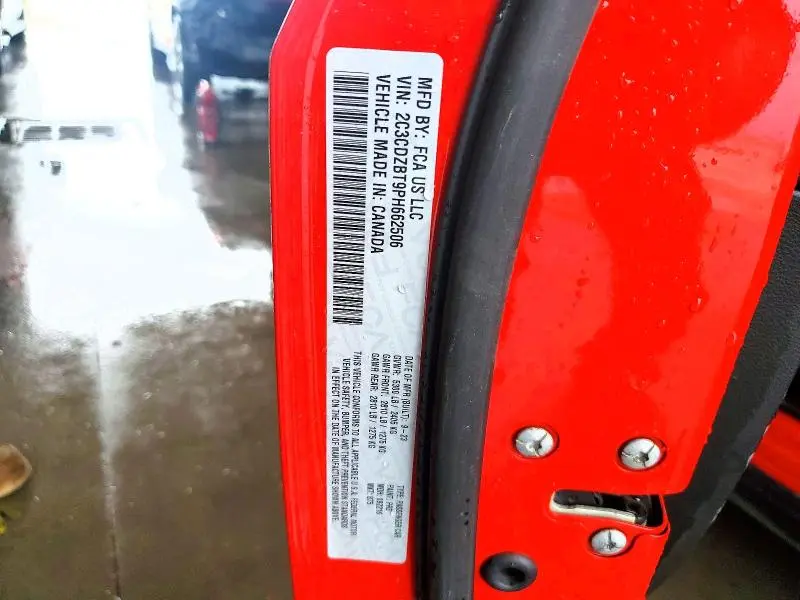 2023 DODGE CHALLENGER R  