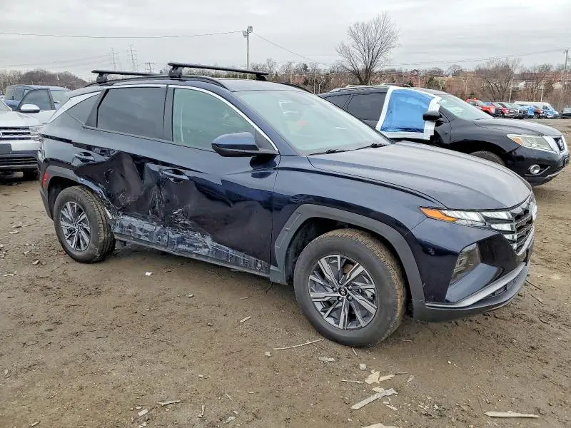 2024 HYUNDAI TUCSON BLUE  