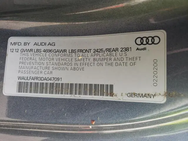 2013 AUDI A5 PREMIUM PLUS  