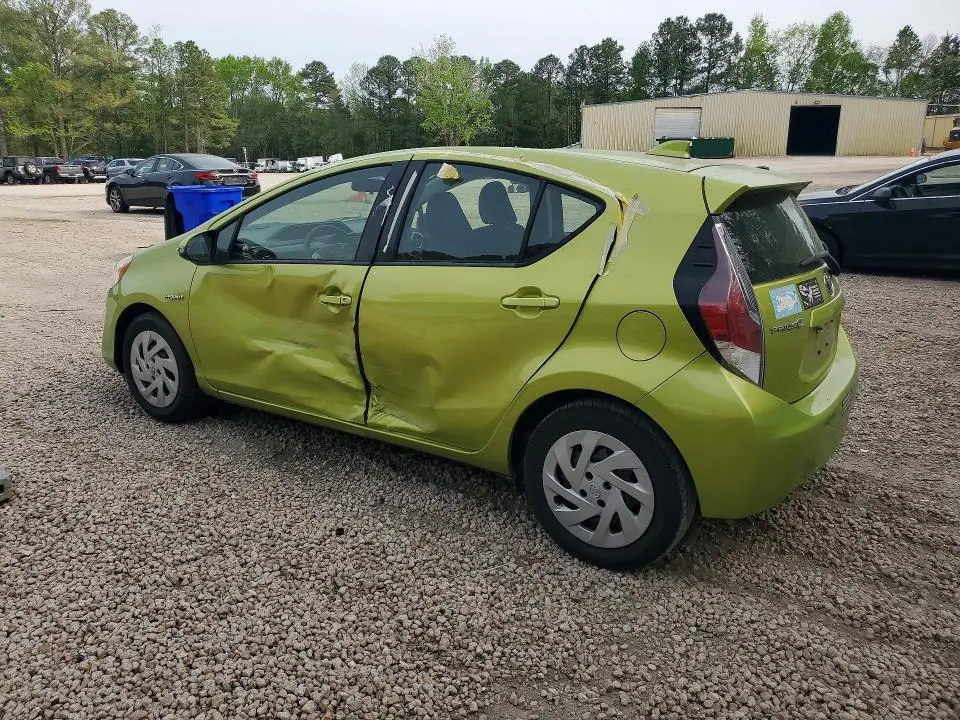 2016 TOYOTA PRIUS C TWO  
