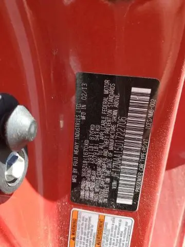 2013 TOYOTA SCION FR-S   