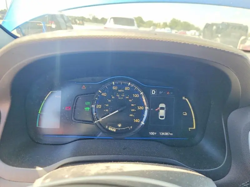 2017 HYUNDAI IONIQ BLUE  