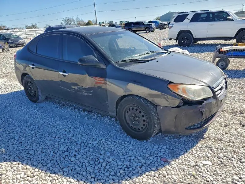 2010 HYUNDAI ELANTRA BLUE  
