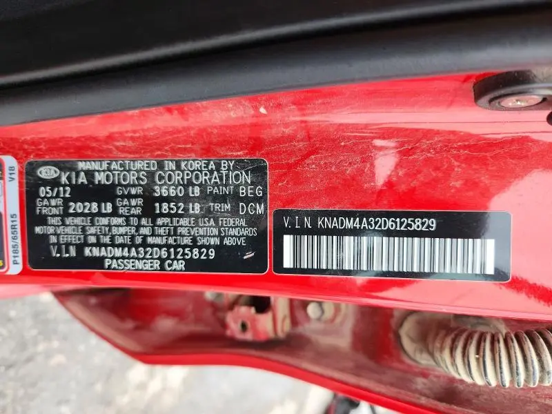 2013 KIA RIO LX  