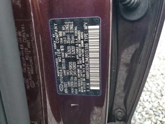 2021 HYUNDAI PALISADE SEL  