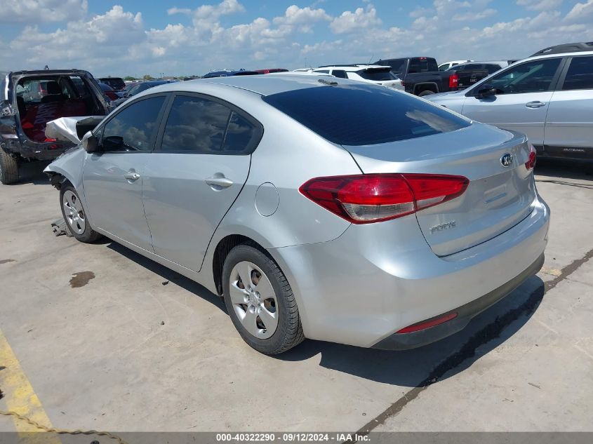 2017 KIA FORTE LX