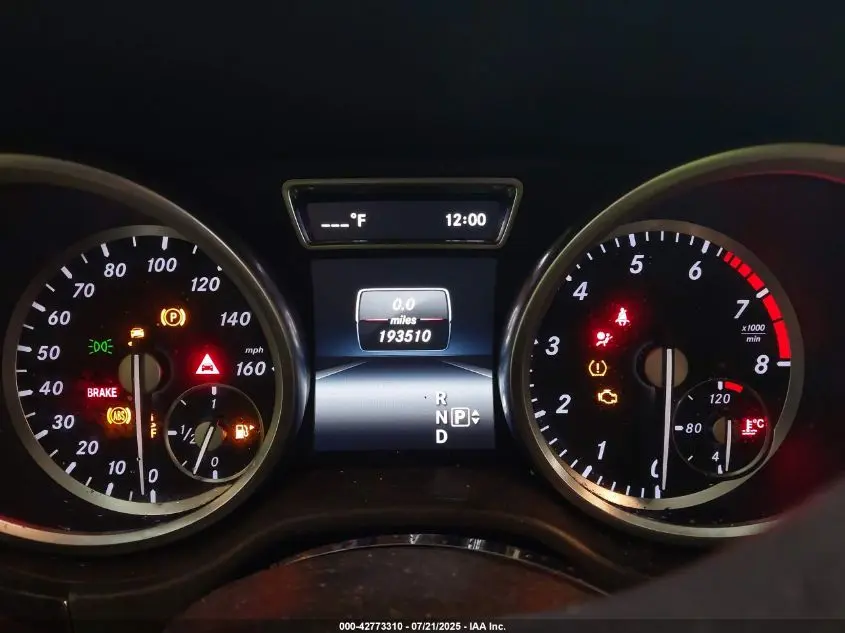 2015 MERCEDES-BENZ ML 350 4MATIC