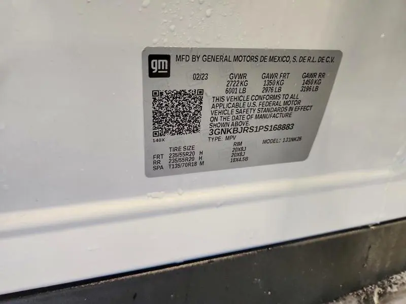 2023 CHEVROLET BLAZER 3LT  