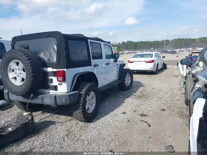 2017 JEEP WRANGLER UNLIMITED SPORT 4X4