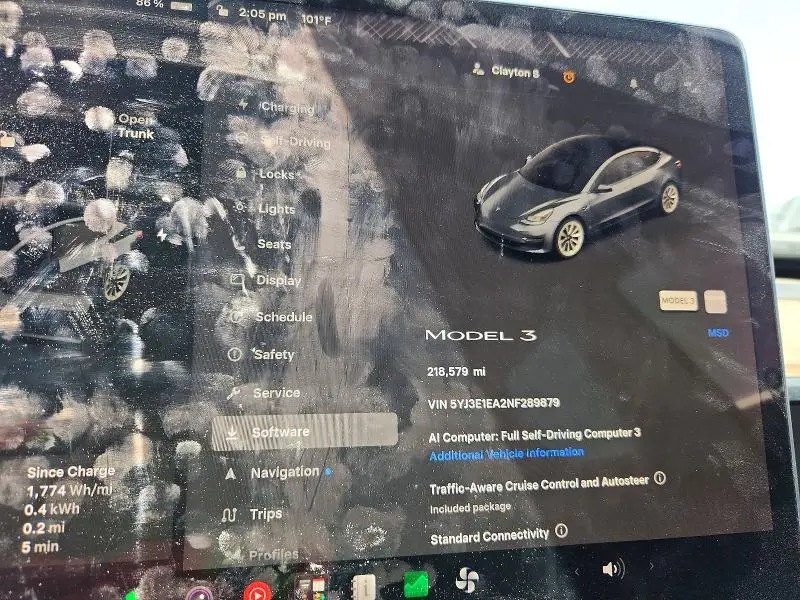 2022 TESLA MODEL 3   