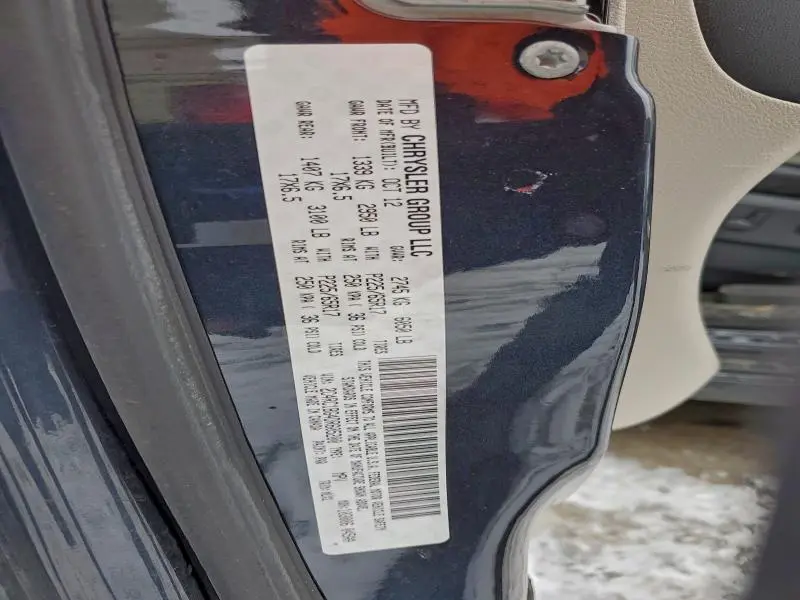 2013 CHRYSLER TOWN & COUNTRY TOURING  