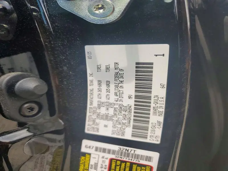 2025 TOYOTA SEQUOIA LIMITED  