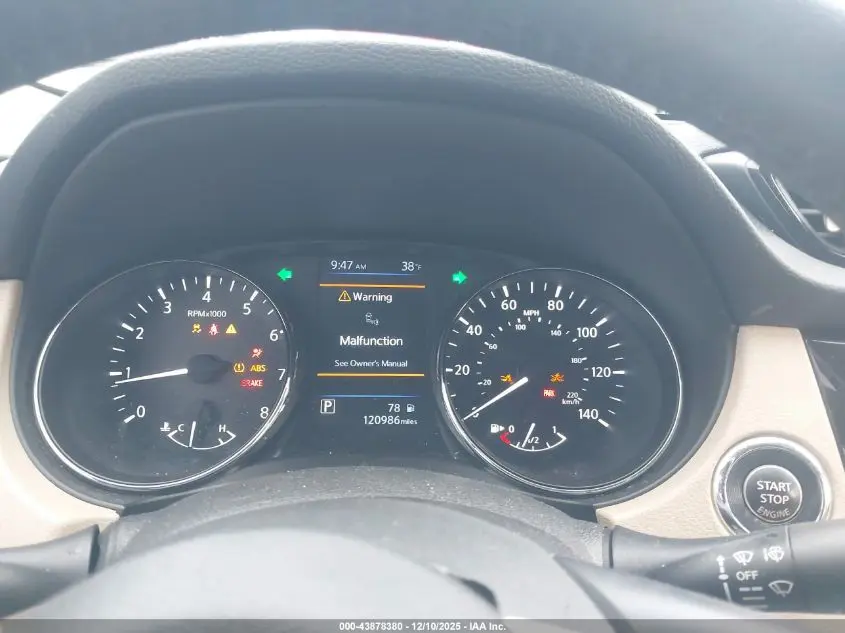 2020 NISSAN ROGUE SV FWD