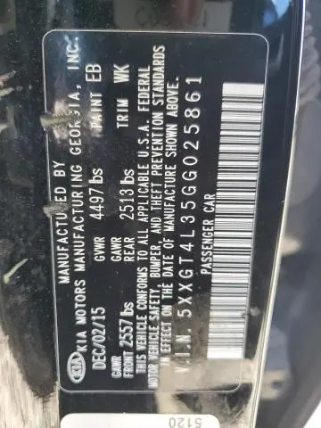 2016 KIA OPTIMA LX