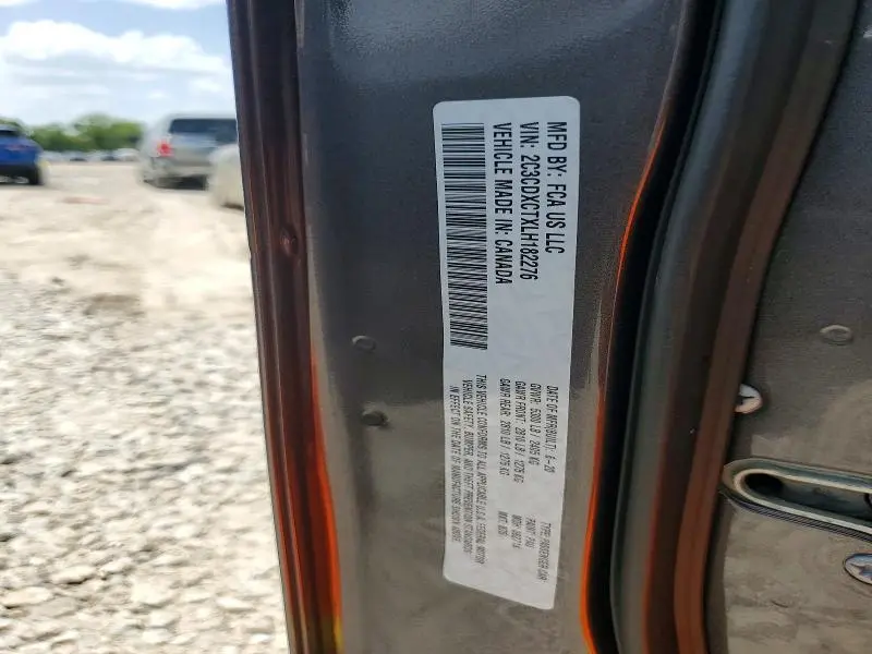 2020 DODGE CHARGER R/T  